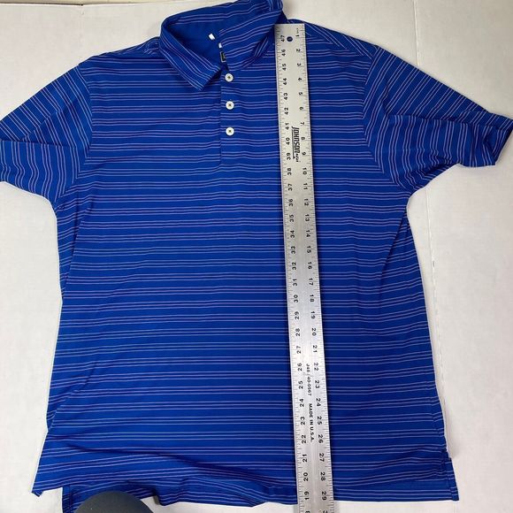 ADIDAS GOLF Men's ClimaLite Polo L Tech Cool Sport Performance Athletic Outdoor - Picture 14 of 14